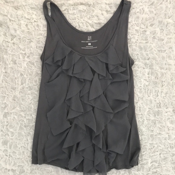 NY&C ruffle top - Picture 1 of 1